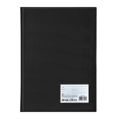 Pasta Catálogo Organizadora Com 10 Envelopes DAC Preta