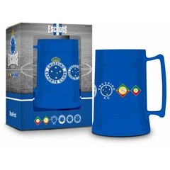 Caneca Gel Torcedor Cruzeiro Escudos Azul 300ml Presente