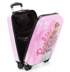 Mala Infantil Bordo Barbie Girls 360 ABS Luxcel Original - Mundo Variedades
