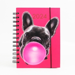 Agenda 2024 Espiral Dogs Estilosos 14X18cm FWB 336 Páginas - comprar online