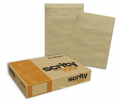 Envelope Scrity A4 Oficio SKN334 Natural Caixa 100 Unidades