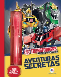 Diário Para Meninos Transformers Aventuras Secretas Robots