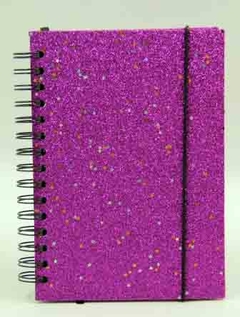 Agenda Permanente Glitter Espiral 15x21cm 160 Fls Win Paper na internet