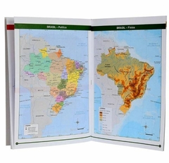 Atlas Escolar Geográfico Escolar Ciranda Cultural - comprar online