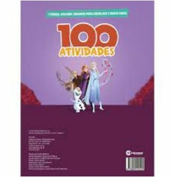 Livro 100 Atividades Frozen 2 Seus Amigos Disney Culturama na internet