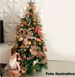 Arvore De Natal Pinheiro Flocada 1,50M Rocie 200 Galhos - comprar online