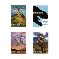 Caderno Pequeno 1/4 Brochurão Dino Jurassic World 96FLS