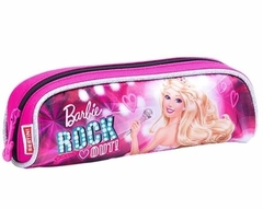 Estojo Escolar Barbie Rock N' Royals Rosa Sestini Original