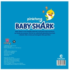 Livro Arte & Colorir Baby Shark Tubarão 36 Páginas Culturama na internet