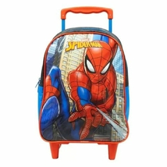 Mochila Rodinhas Spider Man X1 Grande Original Xeryus