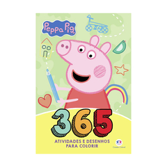 Livro Infantil 365 Atividades E Desenhos Peppa Pig Infantil