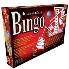 Jogo Bingo Em Madeira Loto Com 36 Cartelas Sorteio - loja online