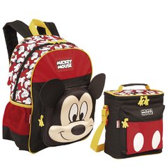 Mini Bolsa Infantil, Mochilas Infantis Para Meninos E Menina Cor  Cinza/vermelho Desenho Do Tecido Macaco