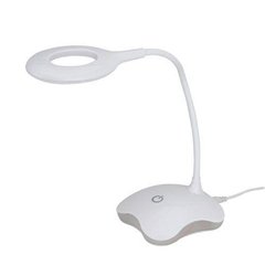 Luminária de Mesa Led Touch Haste Flexível Branca USB na internet
