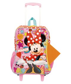 Mochila Rodinhas Minnie Mouse 19M Plus Sestini Original - comprar online