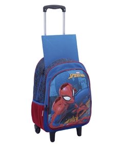 Mochila de Rodinhas 360 Marvel Homem Aranha Azul - Pedagógica - Papelaria,  Livraria, Artesanato, Festa e Fantasia