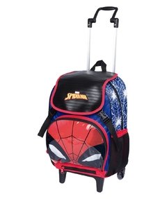 Mochila de Rodinhas Spider-Man Homem Aranha 19Z Luz e Capa - comprar online