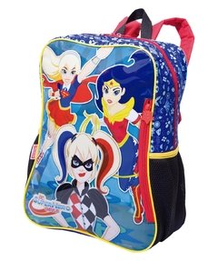 Mochila Grande Super Hero Girls 19M Original Sestini Azul - comprar online