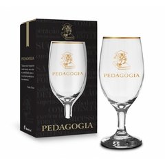 Taça Windsor Cursos Pedagogia Série Ouro Presente 330ml - comprar online