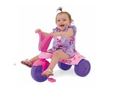 Triciclo Velotrol Pink Pantera Infantil Meninas Xalingo Rosa