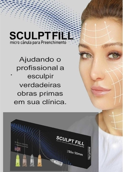 Micro Cânula Para Preenchimento - SCULPT FILL - CAIXA com 12 unds. - loja online