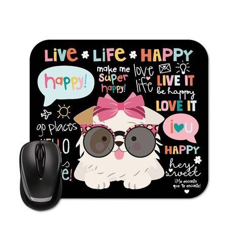 Mouse pad Happy cachorro