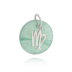 Sign of Virgo pendant on internet