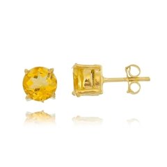 Citrine dot earrings on internet