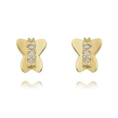 Flying butterfly kids earrings