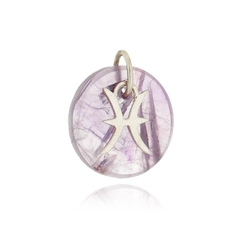 Sign of Pisces pendant