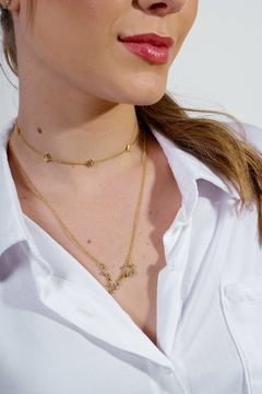 Collar de Piscis en plata sin o con baño de oro - Lily Silvestre - Joias personalizadas e exclusivas