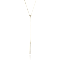 950 Sterling Silver Small Constellation tie Necklace gold plated or not - buy online