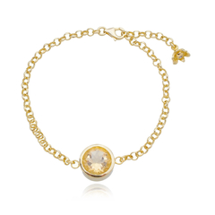 Citrine bracelet