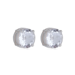 White Topaz earrings