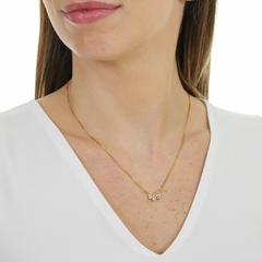 3 Quartz crystal baguettes necklace - buy online