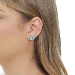 Sky Topaz earrings - buy online