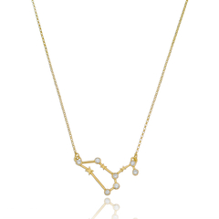 950 Sterling Silver Leo necklace gold plated or not - buy online