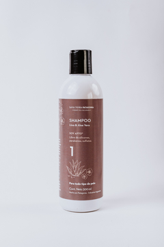 Shampoo Líquido Lino y Aloe Vera x300g