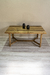 Mesa de comedor PAMPA en madera maciza de petiribi 160 x 90 cm - comprar online