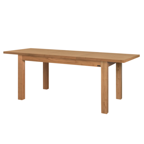 Mesa de comedor extensible madera paraíso modelo Contemporánea 130 cm a 180 cm marca GENOUD