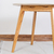 Imagen de Juego comedor mesa Artus laqueada 100 cm + 4 sillas Eames del mismo color