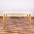 Mesa Comedor Winka madera paraiso tapa blanca 160 cm - LMO - comprar online