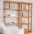 ESTANTERÍA NÓRDICA EYRA DUO MADERA PARAISO 1 cajón 140 x 180 cm alt.-LMO - comprar online