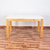 Mesa comedor Milano madera paraiso con tapa laqueada blanca 140 cm - LMO - comprar online