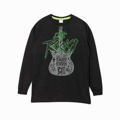 Art. 3350 – Remera niño m/l Let´s Rock - comprar online