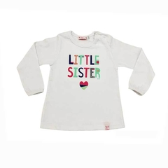 Art. 8073 - Remera beba m/l Little Sister en internet