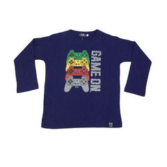 Art. 8083- Remera niño m/l Game On