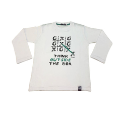 Art. 8103 - Remera niño Think outside the box en internet