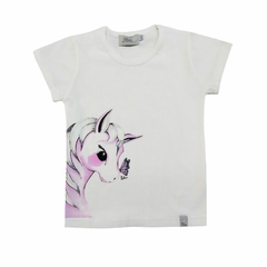 Art. 8273 - Remera niña m/c unicornio en internet