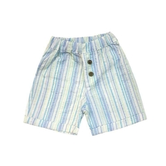 Art. 8349 - Short bebé/a cloque rayado - tienda online